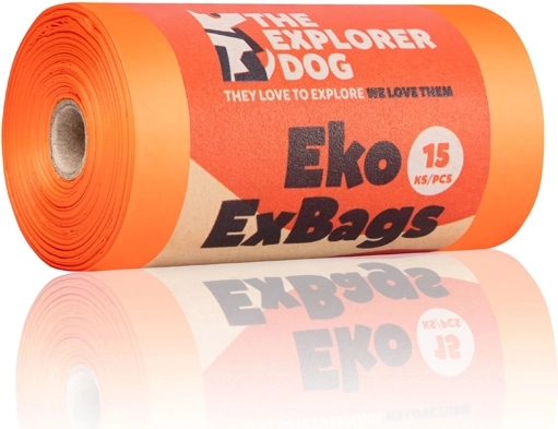 Explorer Dog eko vrećice za pseći izmet – 15 kom u roli