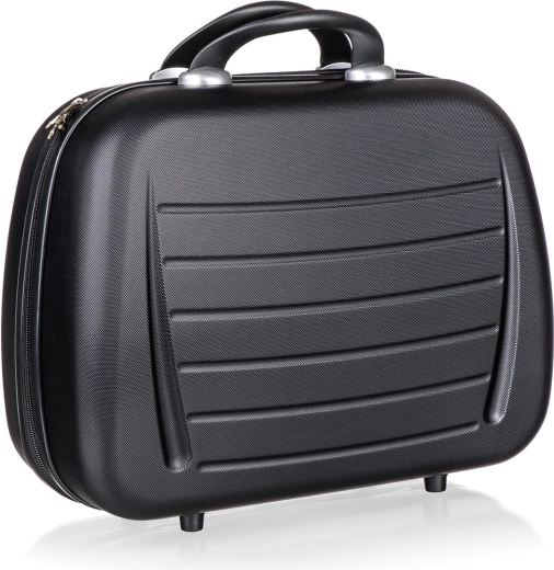 Putna kozmetička torbica od ABS-a, 15 l, crna