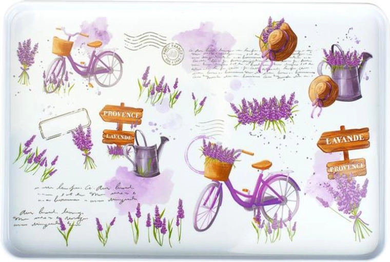 Poslužavna pladanj Pravokutnik Nova lavanda 40,4 × 27,2 × 2,2 cm