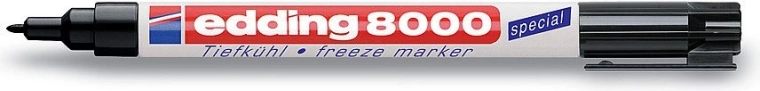 Marker za zamrzivač edding 8000, crni