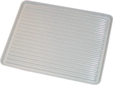 Ocjeđivač posuđa 50 × 40 cm plastika granitno siva