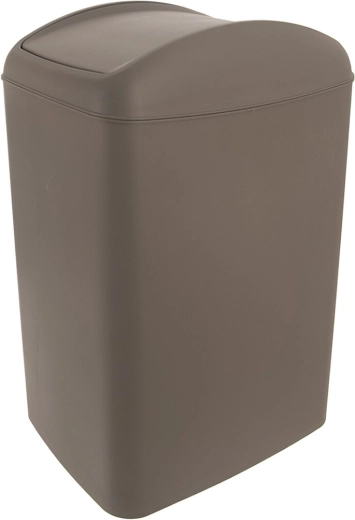 Koš za otpatke UH Waste s njihajućim (zaklopnim) poklopcem 10 l smeđi