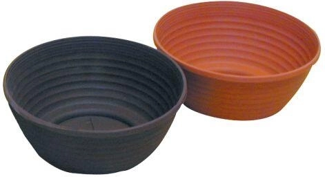 Žardinjera 26 cm terakota smeđa – plastična vanjska i unutarnja posuda za cvijeće