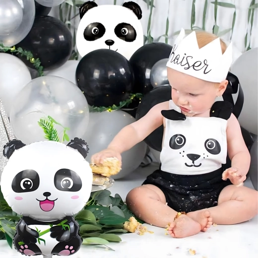 Set rođendanskih balona panda, životinje za proslavu, 5 kom
