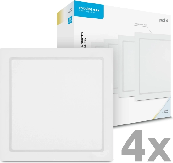Modee kvadratni LED panel 24 W, 2640 lm, hladno bijela