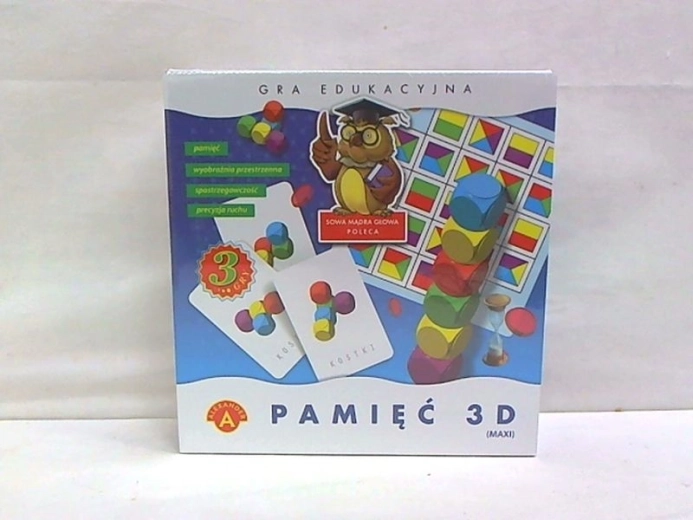 Memorija 3D maxi – set prostornih igara