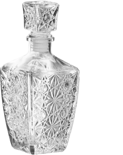 Staklena karafa 810 ml sa silikonskim brtvama