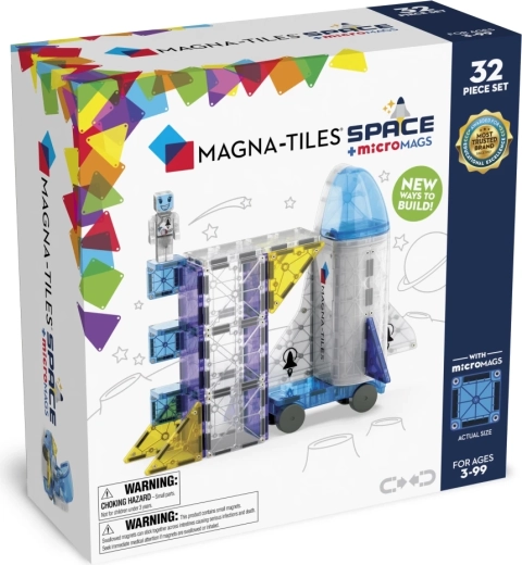 Magnetska građevinska igračka MAGNA-TILES svemir (32 dijela)