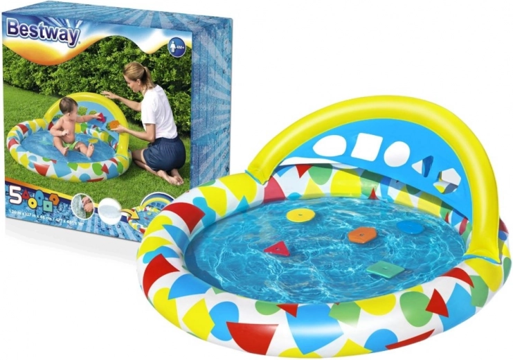 Dječji bazen BESTWAY Splash & Learn sa sjenilom i oblicima