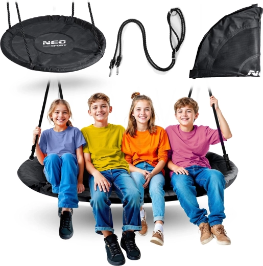 Viseća kružna ljuljačka gnijezdo NEO SPORT 120 cm