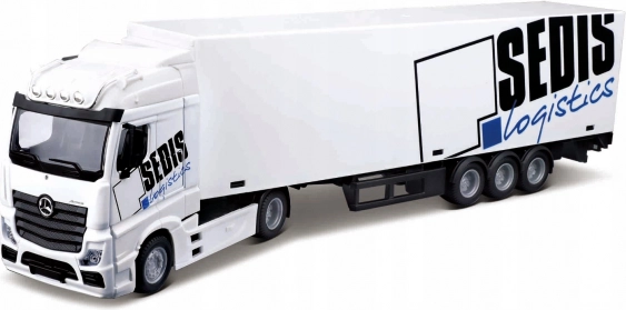 Bburago 1:43 MB Actros SEDIS Logistics s viličarom i priborom