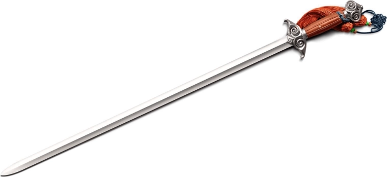 Cold Steel Chinese Leaf Gim kineski mač 84,5 cm s palisandrovom drškom i drvenom koricama