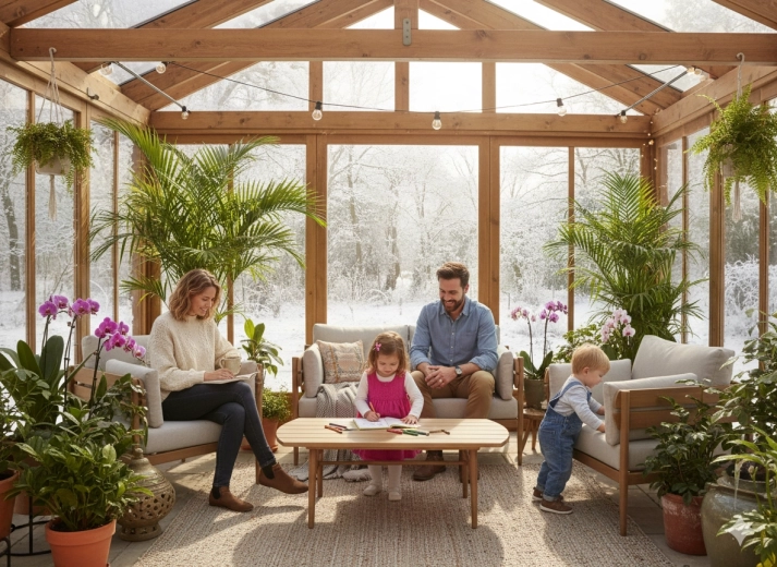 Praktičan stolić s lamelnom pločom