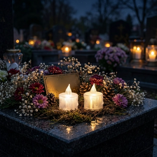 Prikladna i kao umetak za lampione i svjetiljke