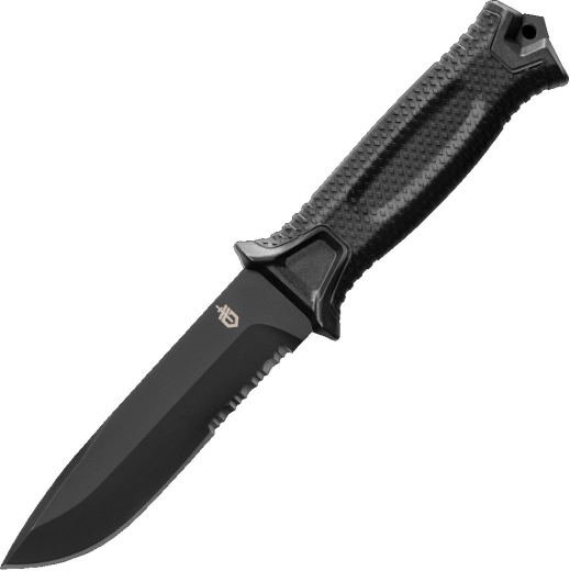 Gerber StrongArm crni outdoor nož sa nazubljenim oštricom 12,7 cm