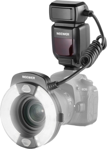 Kružni makro blic Neewer RF1-C za Canon E‑TTL