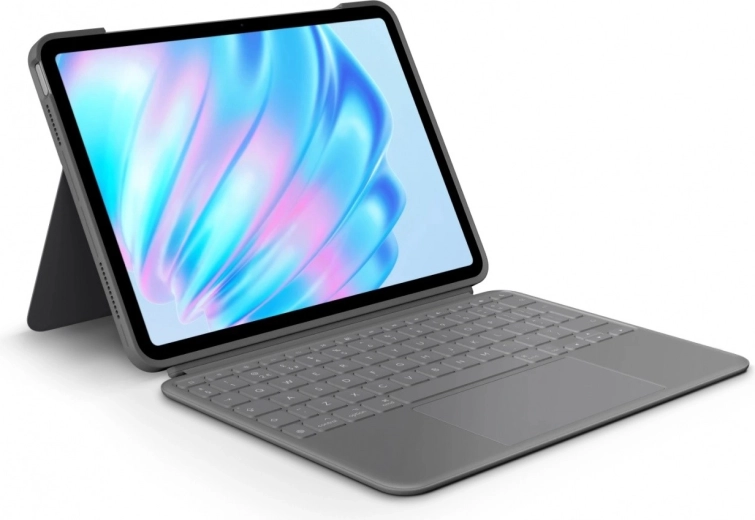 Logitech Combo Touch futrola s odvojivom tipkovnicom za iPad Air 11" (M2) i iPad Air (5. generacija) – Oxford siva