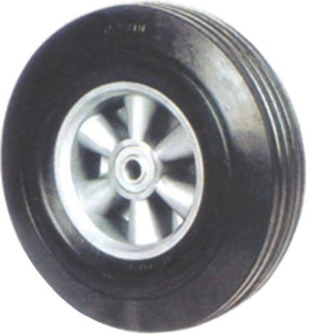 Puno plastično kolo za kolica 250 mm (par)