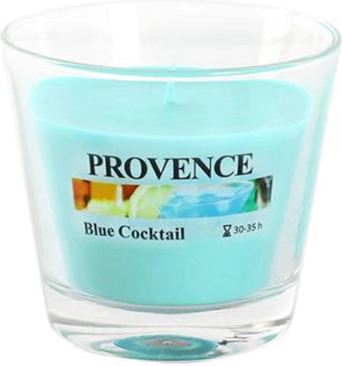 Mirisna svijeća u staklu Provence Blue Cocktail 35 sati