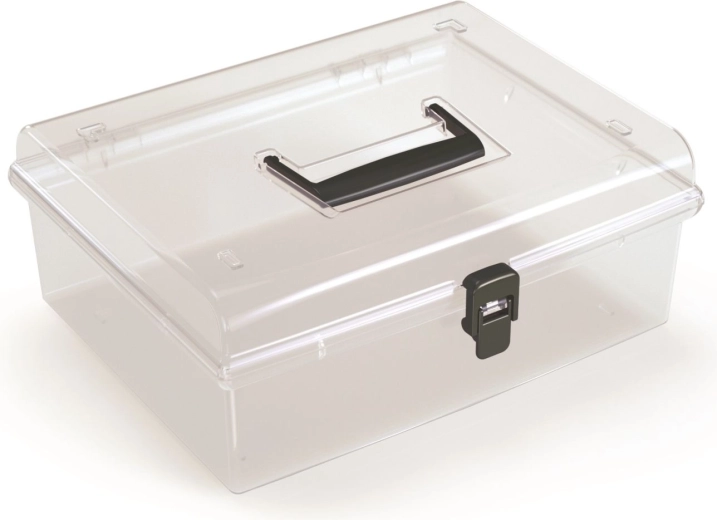Plastični organizator NUF LOW Prosperplast, crni