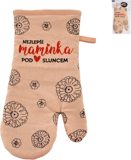 Pamučna kuhinjska hvataljka s magnetom – najbolja mama