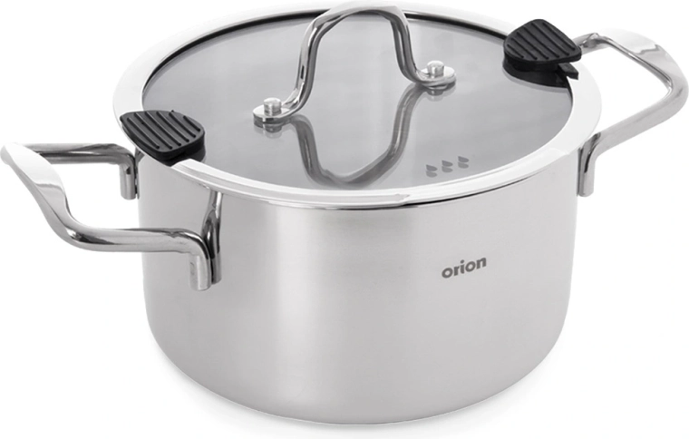 Nerezni lonac s poklopcem VENICE 22 cm, 4,3 l