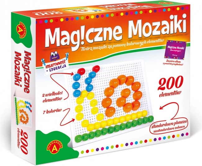 Edukativna igračka Alexander - Čarobna mozaika 200