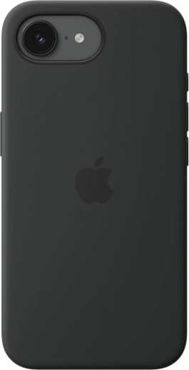 Silikonska maskica s MagSafeom za iPhone 17e – crna