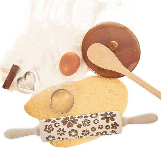 Fini cvjetni reljef za efektno pečenje