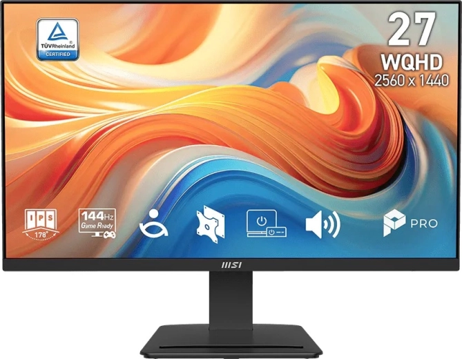 Monitor MSI pro MP273Q E14 27" WQHD 144 Hz crni