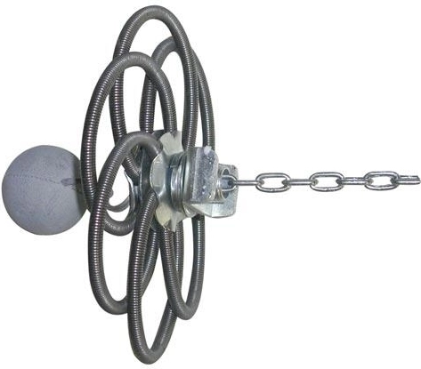 Dimnjačka ruža sa utegom 130–230 mm, 6 opruga