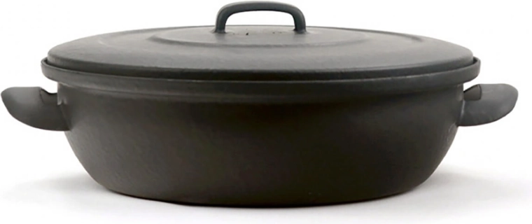 Emajlirana posuda za pečenje s poklopcem 28 cm