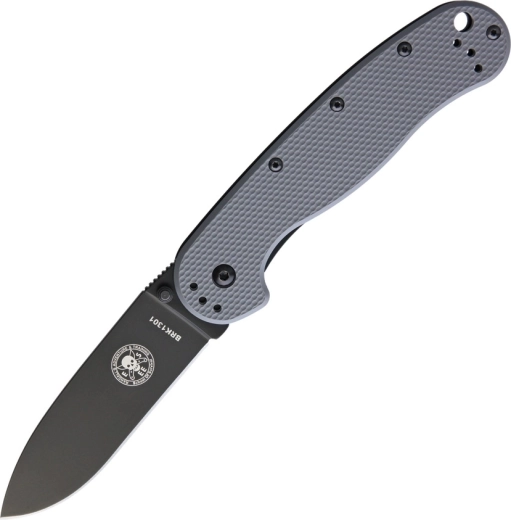 ESEE Avispa Foliage džepni outdoor nož 8,9 cm, crni, lisnato zeleni, FRN