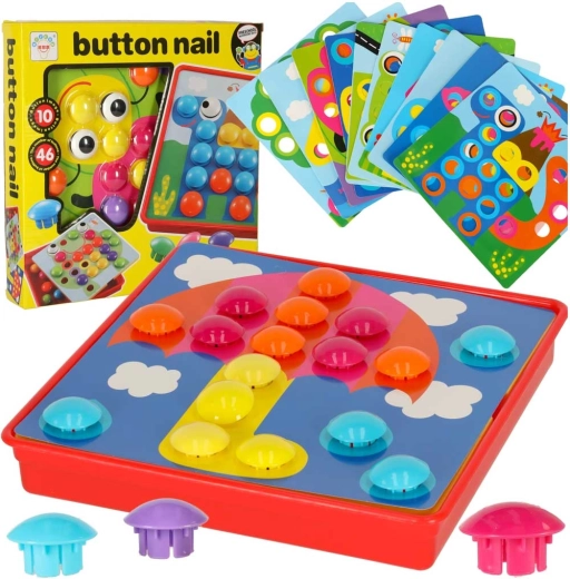 Edukativna mozaika s klinovima, 57 dijelova