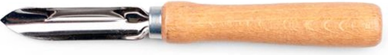 Rezač za krumpir s drvenom lakiranom drškom TORO, 16 cm