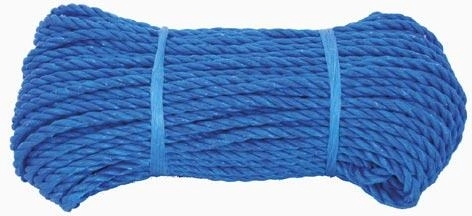 Užad od polipropilena, užežen, 4 mm, 30 m