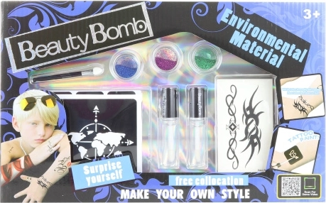 Set za tetovaže sa šljokicama za djecu