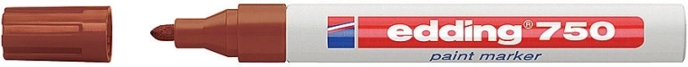 Lak marker edding 750, smeđi