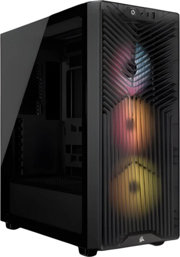 CORSAIR 3200D RS ARGB mid-tower s tamnjenim staklom