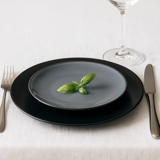 Keramički plitki tanjur Glaze 19 cm