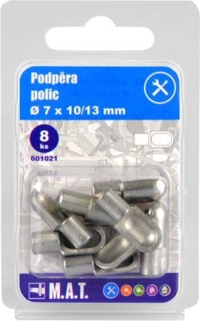 Nosači polica 7 × 10/13 mm (8 kom)