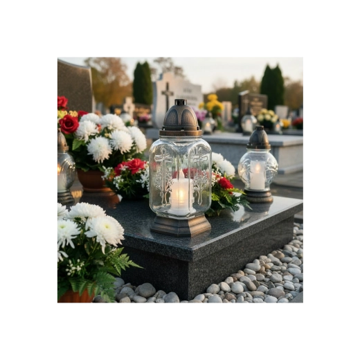 Prikladna kao umetak za grobljanski lampion