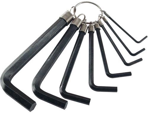 Set inbus ključeva 2–10 mm, 8-dijelni
