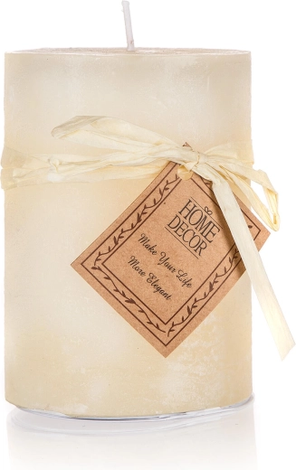 svijeća valjak ivory 6,8 × 9,5 cm