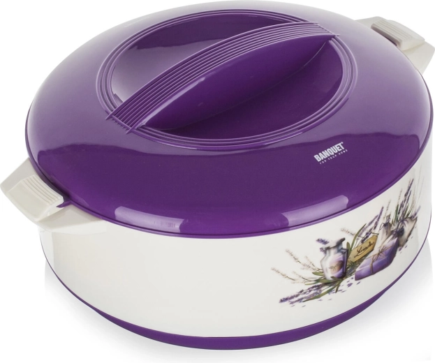 Termo posuda Lavender 3,5 l s inox uloškom