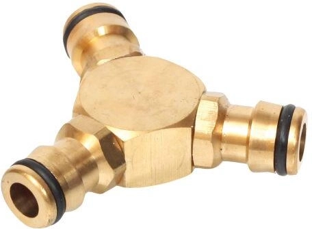 Trokračna međuspojna spojka za 3 brzospaja 1/2" mjed