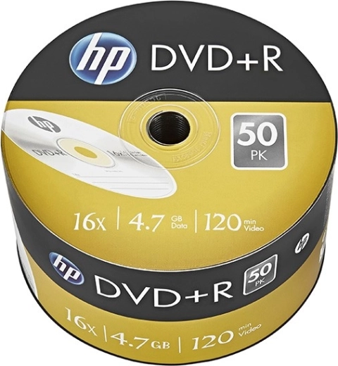 Hp dvd+r 16x 4,7 gb, pakiranje 50 kom