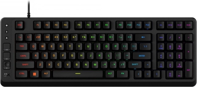 Gaming tipkovnica HyperX Eve 1800 s kompaktnim 1800 rasporedom i 10-zonskim RGB-om