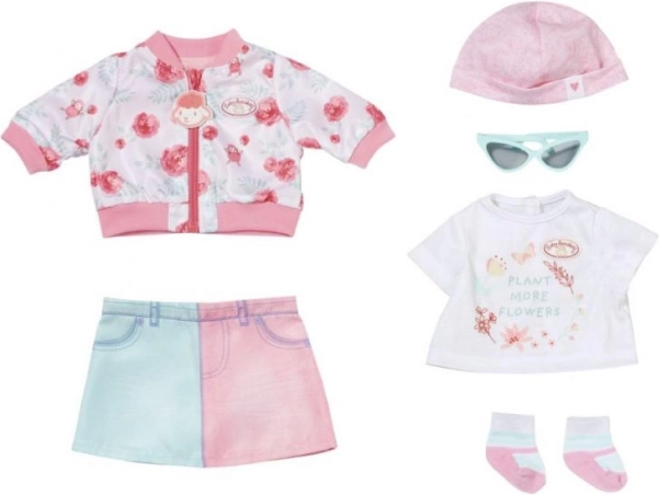 Baby Annabell proljetni deluxe komplet za lutku 43 cm
