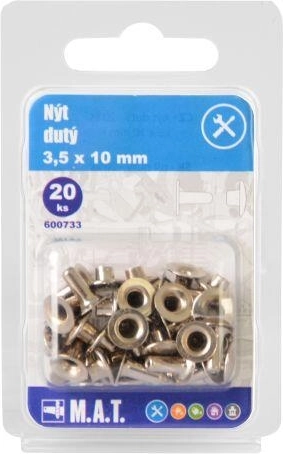 Šuplji zakovica 3,5 × 10 mm (20 kom)